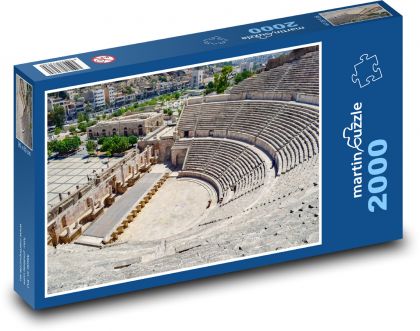 Rímske divadlo - Puzzle 2000 dielikov, rozmer 90x60 cm 