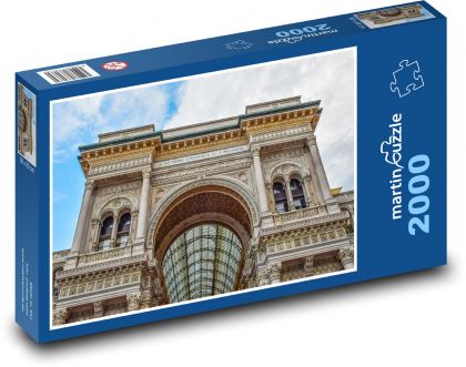 Milan - Italy - Puzzle 2000 pieces, size 90x60 cm 