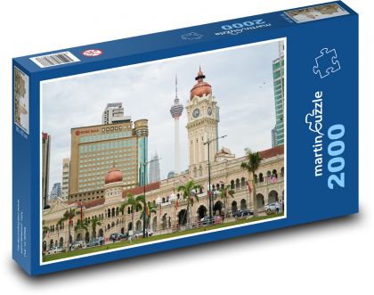 Kuala Lumpur - Malajzia - Puzzle 2000 dielikov, rozmer 90x60 cm 