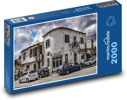 Cyprus - starý dom - Puzzle 2000 dielikov, rozmer 90x60 cm 