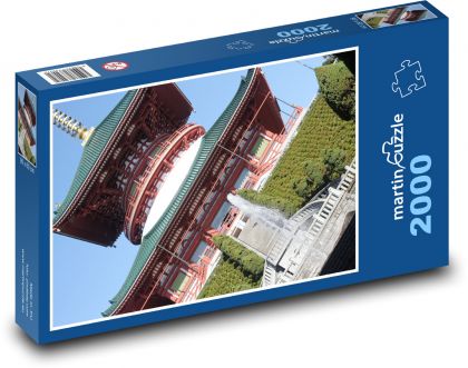 Japan - Temple - Puzzle 2000 pieces, size 90x60 cm 