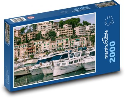 Prístav Mallorca - Puzzle 2000 dielikov, rozmer 90x60 cm 
