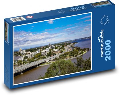 Perth - Austrália - Puzzle 2000 dielikov, rozmer 90x60 cm 