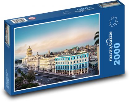 Havana - Kuba - Puzzle 2000 dielikov, rozmer 90x60 cm 