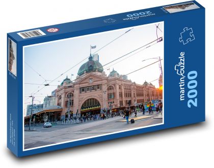 Melbourne - Austrálie - puzzle 2000 dílků