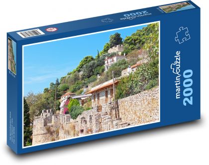 Nafpaktos - Řecko - puzzle 2000 dílků