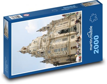 Drezno - kościół - Puzzle 2000 elementów, rozmiar 90x60 cm