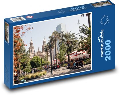 Santiago - Puzzle 2000 elementów, rozmiar 90x60 cm