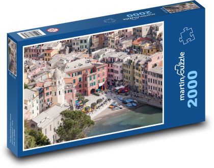 Lodě - přístav - puzzle 2000 dílků