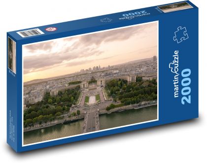 Paris, FR - Puzzle 2000 pieces, size 90x60 cm 