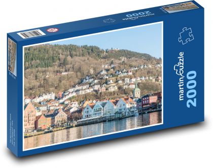 Bergen - Norwegen - Puzzle - 2000 Teile