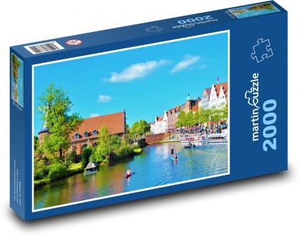 Lubeck - Germany - Puzzle 2000 pieces, size 90x60 cm 