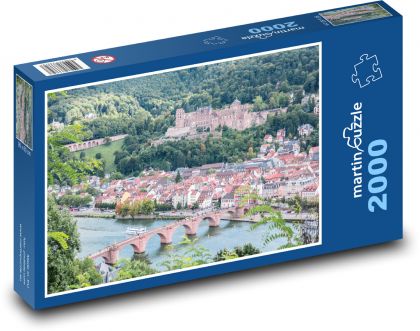 Heidelberger - Niemcy - Puzzle 2000 elementów, rozmiar 90x60 cm