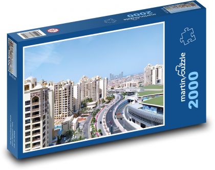 Dubaj - Spojené arabské emiráty - Puzzle 2000 dielikov, rozmer 90x60 cm 