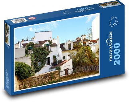 Montmarte - Paríž - Puzzle 2000 dielikov, rozmer 90x60 cm 