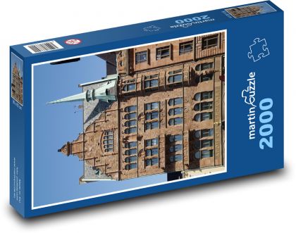 Malmö - Sweden, house - Puzzle 2000 pieces, size 90x60 cm 