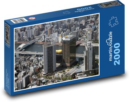 Tokio - Japonia - Puzzle 2000 elementów, rozmiar 90x60 cm