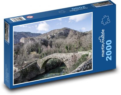 Navacelles - Francúzsko - Puzzle 2000 dielikov, rozmer 90x60 cm 