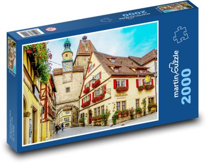 Rothenburg - Germany - Puzzle 2000 pieces, size 90x60 cm 