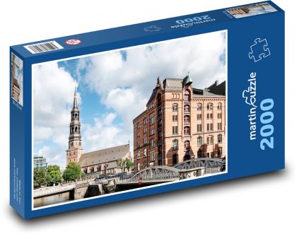 Hamburg - Nemecko - Puzzle 2000 dielikov, rozmer 90x60 cm 