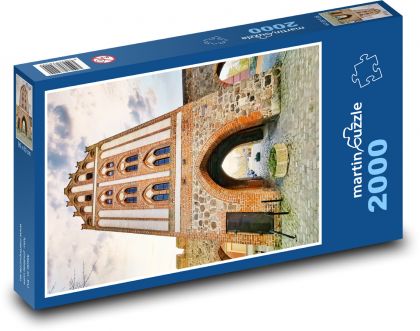 Mestská brána - Puzzle 2000 dielikov, rozmer 90x60 cm 