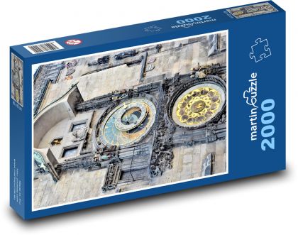 Prag - Astronomische Uhr - Puzzle - 2000 Teile