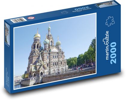 Petrohrad - Rusko - Puzzle 2000 dielikov, rozmer 90x60 cm 