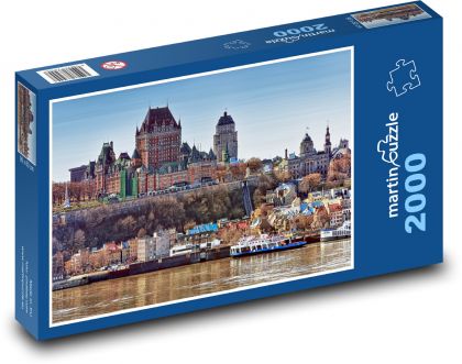 Schloss - Frontenac, Quebec - Puzzle - 2000 Teile