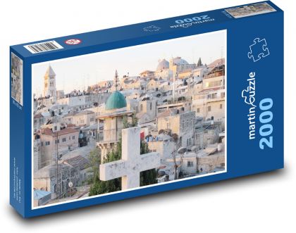 JERUZALEM, lZRAEL - Puzzle 2000 dielikov, rozmer 90x60 cm 