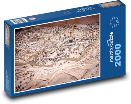 Staré město - Jeruzalém - puzzle 2000 dílků