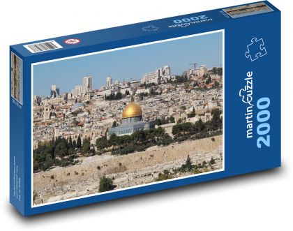 Al-Aqsa Mosque, Jerusalem - Puzzle 2000 pieces, size 90x60 cm 