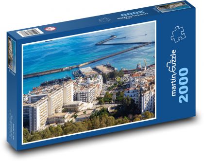 Port of Algeria - Puzzle 2000 pieces, size 90x60 cm 