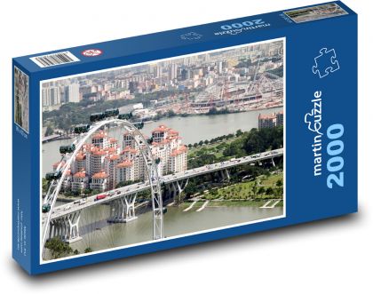 Singapur - Asie - puzzle 2000 dílků