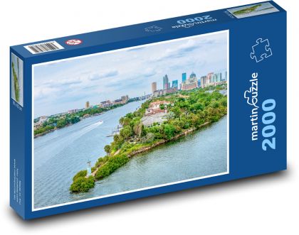 Gulf of Tampa - Florida - Puzzle 2000 pieces, size 90x60 cm