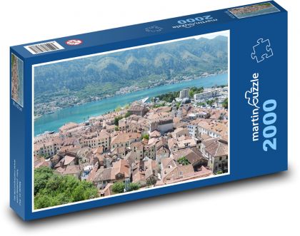 Kotor - Čierna Hora - Puzzle 2000 dielikov, rozmer 90x60 cm 