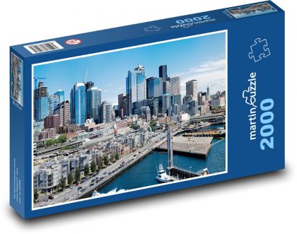 Washington - Seattle - puzzle 2000 dílků