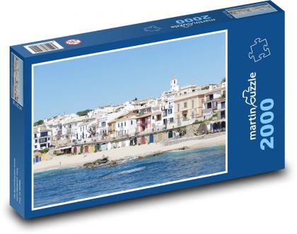 Španielsko - Costa Brava - Puzzle 2000 dielikov, rozmer 90x60 cm 