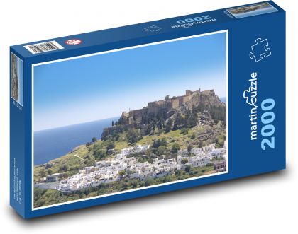 Grécko - Rodos - Puzzle 2000 dielikov, rozmer 90x60 cm 