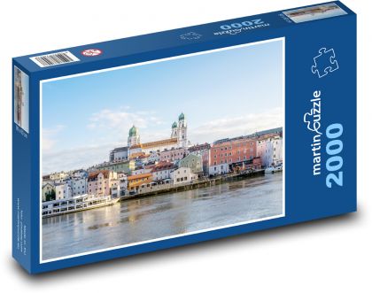Passau - Niemcy - Puzzle 2000 elementów, rozmiar 90x60 cm