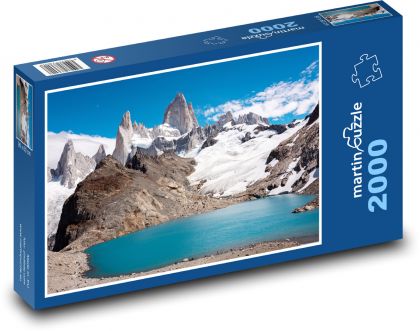 Chile - Fitzroy národní park - puzzle 2000 dílků