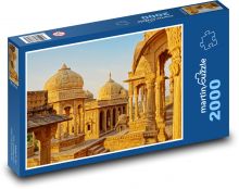 Indie - chrám, Jaisalmer Puzzle 2000 dílků - 90 x 60 cm