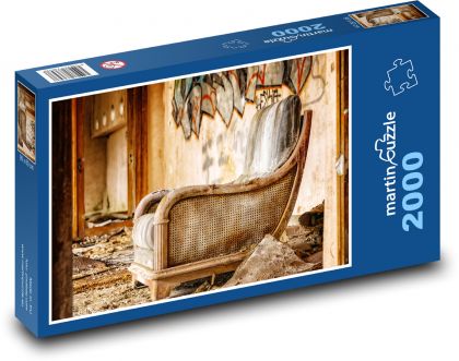 Alter Sessel - Puzzle - 2000 Teile