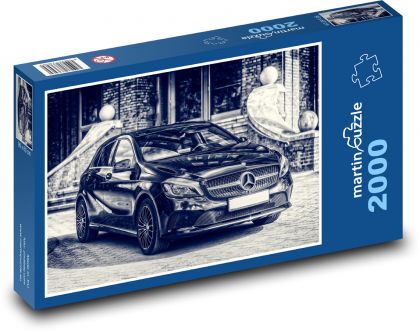 Auto - Puzzle 2000 pieces, size 90x60 cm 