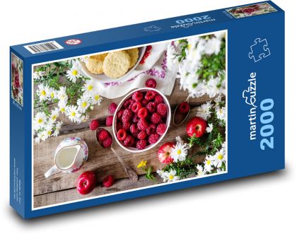 Maliny - Puzzle 2000 dielikov, rozmer 90x60 cm 