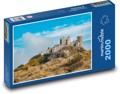 Hrad Bamburgh - puzzle 2000 dílků