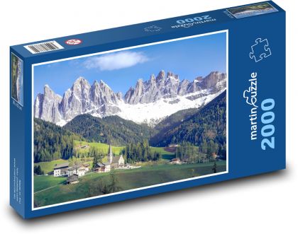 Santa Magdalena - Italy, church - Puzzle 2000 pieces, size 90x60 cm 