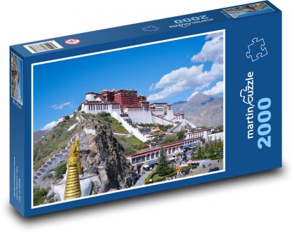 Potala Palace - Tibet - Puzzle 2000 pieces, size 90x60 cm 