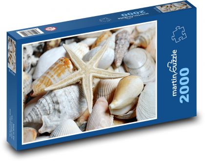 Rozgwiazdy - Puzzle 2000 elementów, rozmiar 90x60 cm