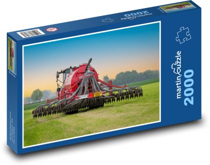 Agricultural vehicle - Puzzle 2000 pieces, size 90x60 cm 