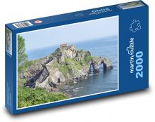 Útes nad mořem Puzzle 2000 dílků - 90 x 60 cm